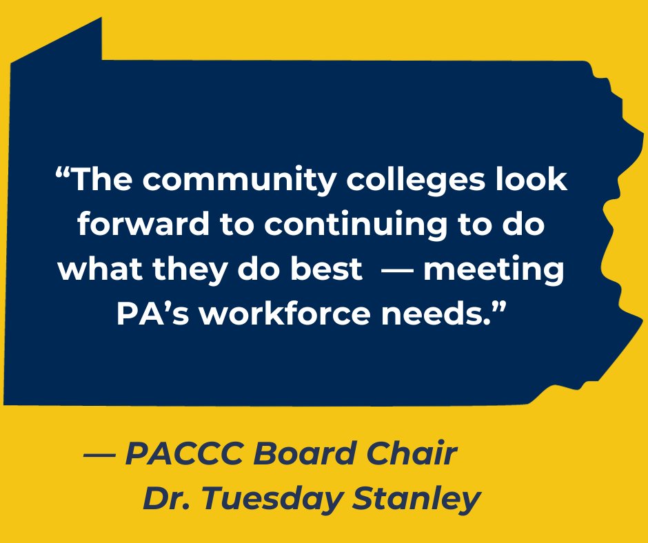 Community college students can sigh with relief over the release of state funding. PACCC Chair Dr. Tuesday Stanley: “With the funding delay behind us, the colleges look forward to continuing to do what they do best – preparing students to meet workforce needs in all 67 counties.”