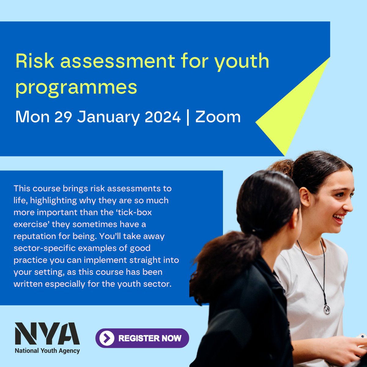 Join us at the end of January for this online session bringing risk assessments to life and highlighting why they are so much more important than the ‘tick-box exercise’ they sometimes have a reputation for being. Grab a subsidised space here: eventbrite.co.uk/e/risk-assessm…