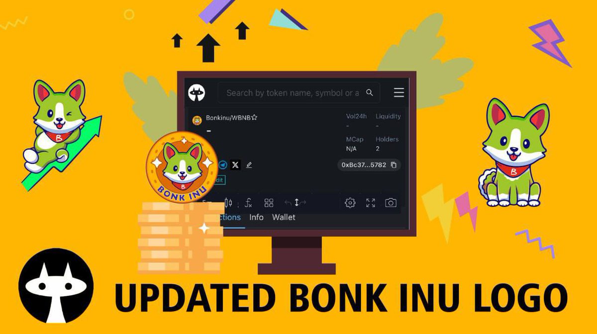 🐱 UPDATED: BONK INU 'S LOGO IS NOW AVAILABLE ON DEXVIEW For next step of marketing plan, we already updated $BONKINU 's logo on Dexview - a real-time price chart designed for easier trading and market analysis 🐱 🐱 Visit us on Dexview at: dexview.com/bsc/0xBc37a097… #bonkinu