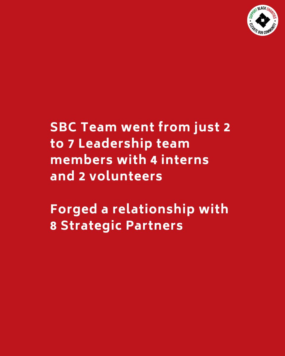 Thank you to our #SupportBlackCharities community for your continued support and advocacy! Check out our recap to discover what we were able to achieve this year! #SBC #Blackphilanthropyinaction