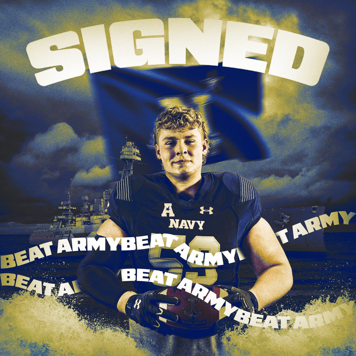 Congratulations to @paul_mcclune on officially signing with Navy Football ⚓️ @NavyFB ⚓️ Paul we wish you the best of luck and you'll always have a home here at The Valley! #4TheValley #TPW #GoNavy #signingday2023