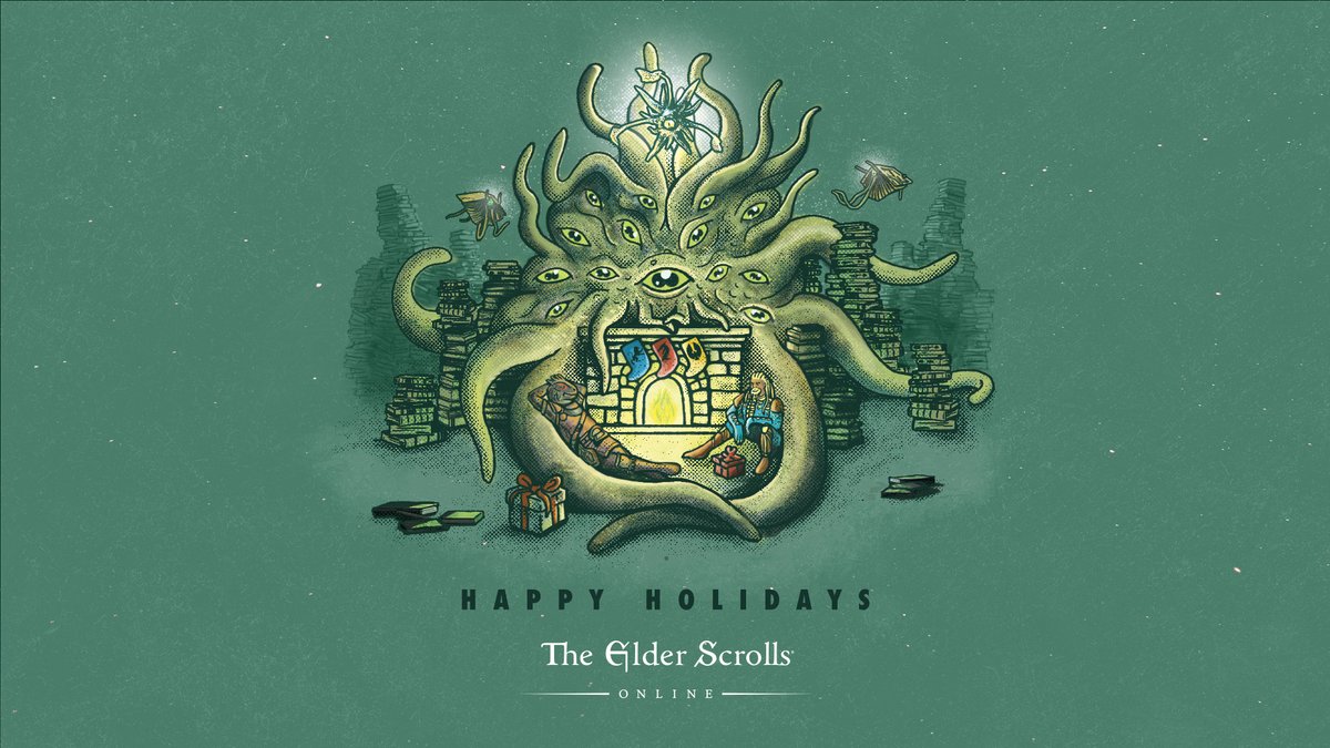 Happy holidays to the #ESOFam from us at ZOS!