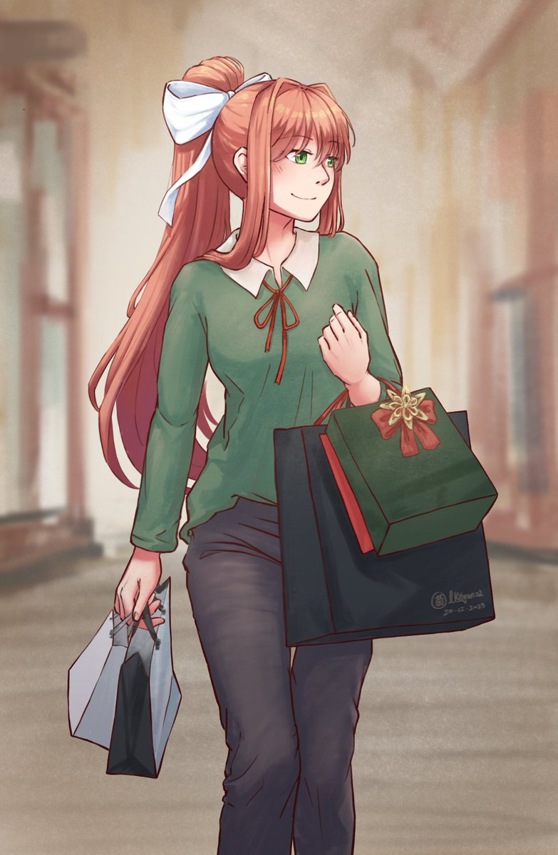 モニカ 確認画像になります。 モニカ(DDLC)