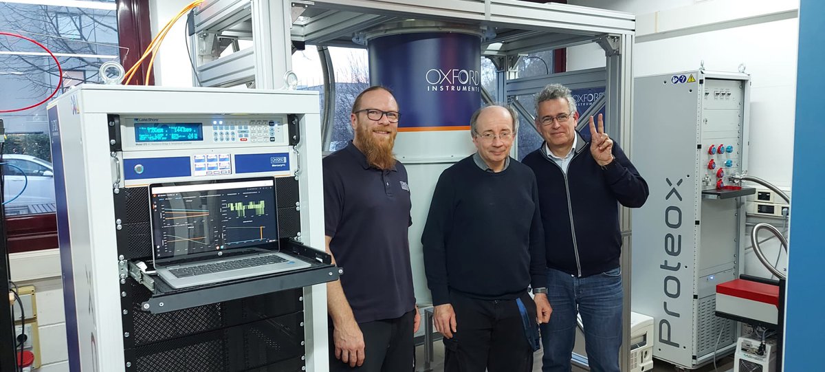 CISUP (@cisup1) on Twitter photo Installato il nuovo Proteox MX450 dilution fridge della ditta #Oxford presso <a href="/CISUP1/">CISUP</a> nei locali del <a href="/DII_Pisa/">DII - UniPisa</a>. Un ringraziamento particolare al Prof. Macucci per la collaborazione durante l’installazione.
<a href="/Unipisa/">Università di Pisa</a> <a href="/RicercaUnipi/">Ricerca UNIPI</a> Installato il nuovo Proteox MX450 dilution fridge della ditta #Oxford presso <a href="/CISUP1/">CISUP</a> nei locali del <a href="/DII_Pisa/">DII - UniPisa</a>. Un ringraziamento particolare al Prof. Macucci per la collaborazione durante l’installazione.
<a href="/Unipisa/">Università di Pisa</a> <a href="/RicercaUnipi/">Ricerca UNIPI</a>