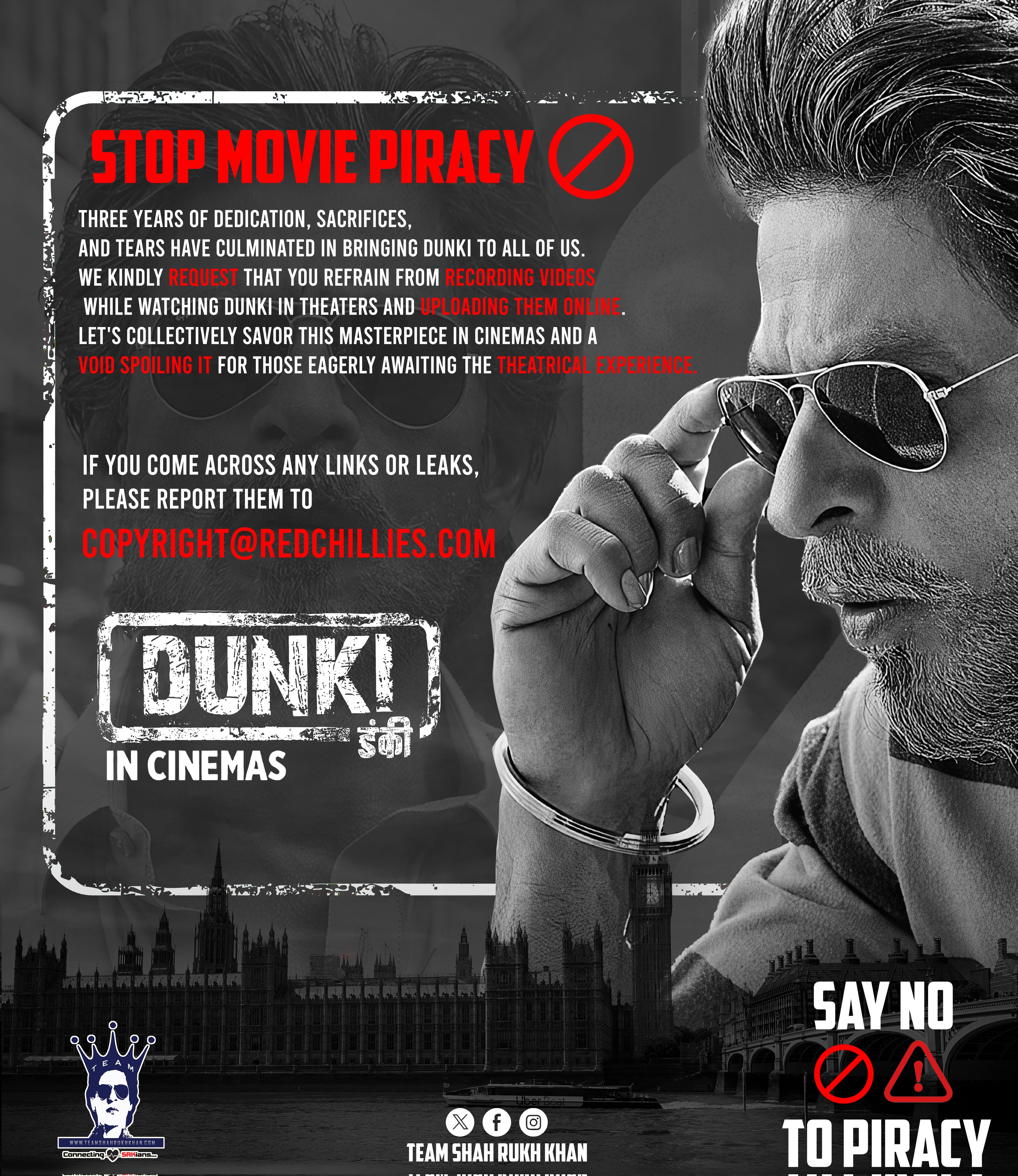 Dunki: Shah Rukh Khan Treats Fans with Intriguing New Posters