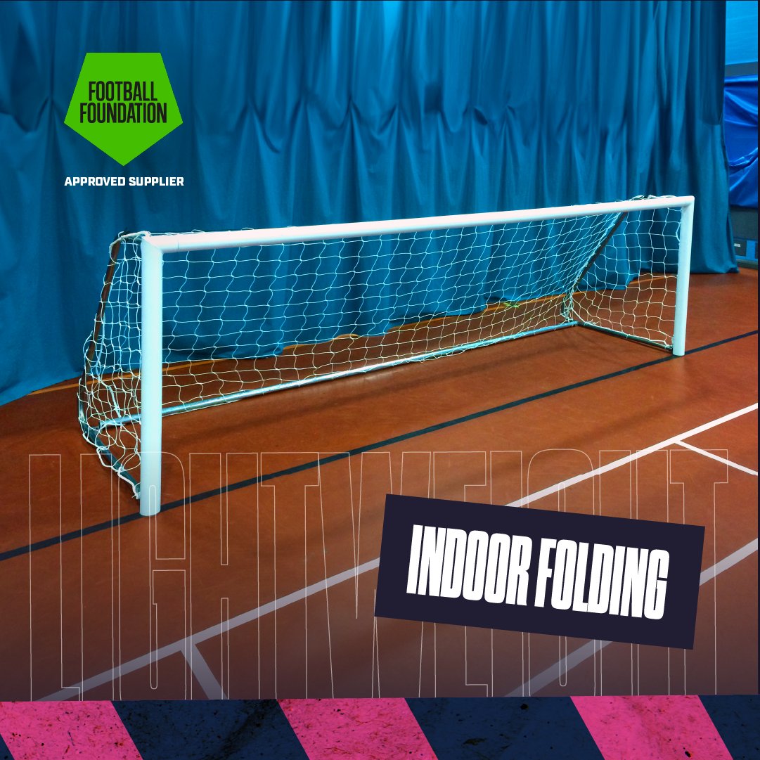 If you’re short on space then our folding goals are for you. With hinged side frames they’re designed to be moved and stored easily, and available in a range of sizes, in steel and aluminium. Strong and safe, they’re great for clubs and schools alike. mhgoals.com/football/