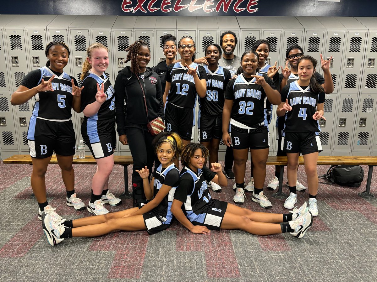Our JV Lady Rams 💪🏽💪🏽