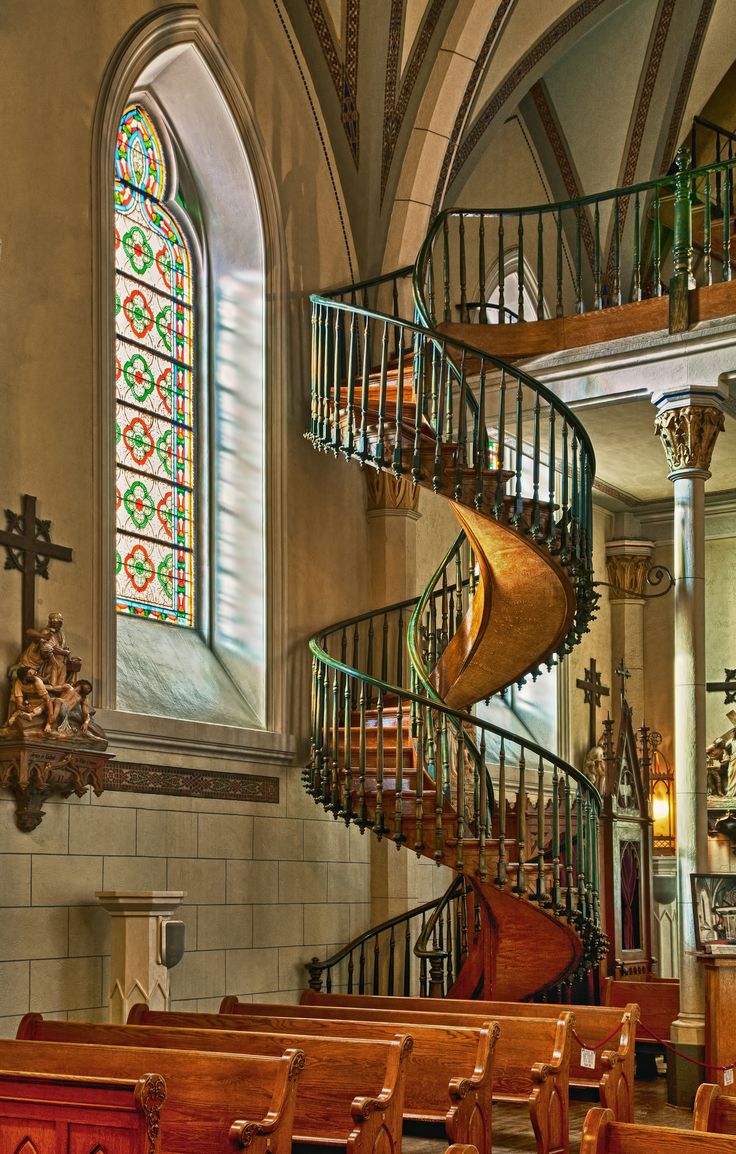 32. New Mexico: Loretto Chapel, Santa Fe (1878)