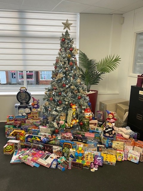 As well as supporting our local food bank our team wanted to support #missionchristmas. This fantastic collection of toys for kids of all ages was delivered to the charity last week.