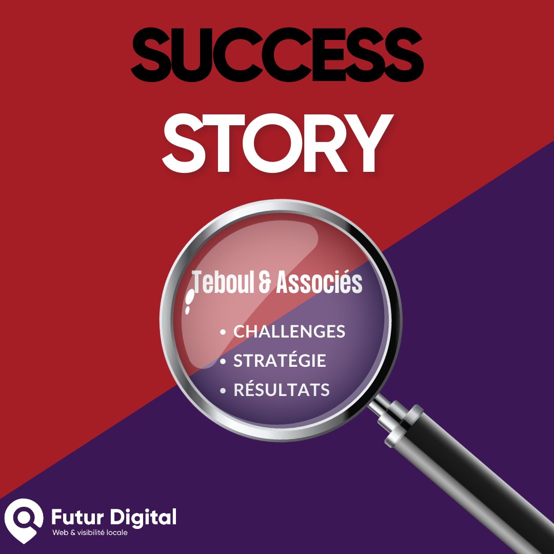 FuturDigitalWeb's tweet image. Découvrez dans notre étude de cas la Stratégie d&apos;Acquisition mise en place par Futur Digital qui a permis à Teboul et Associés d’accroître sa croissance à hauteur de 60 %.📈😲
Lien de téléchargement ici 👉bit.ly/3ttMTyX

#FuturDigital #StratégieDigitale #VisibilitéLocale