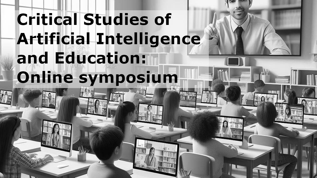 If you are interested in the Critical Studies of Artificial Intelligence and Education, please join our online symposium. 2 February 2024. Please share. tinyurl.com/critical-ai-ed