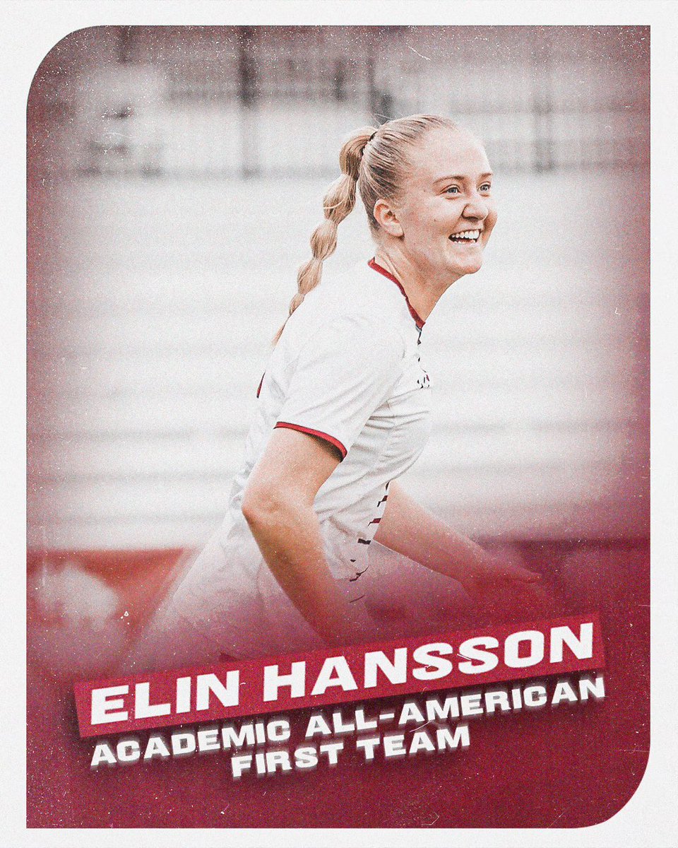 Elin Hansson has been named a First Team Academic All-American by College Sports Communicators (CSC). Hansson is the ninth Academic All-American in program history! #GOBEARS