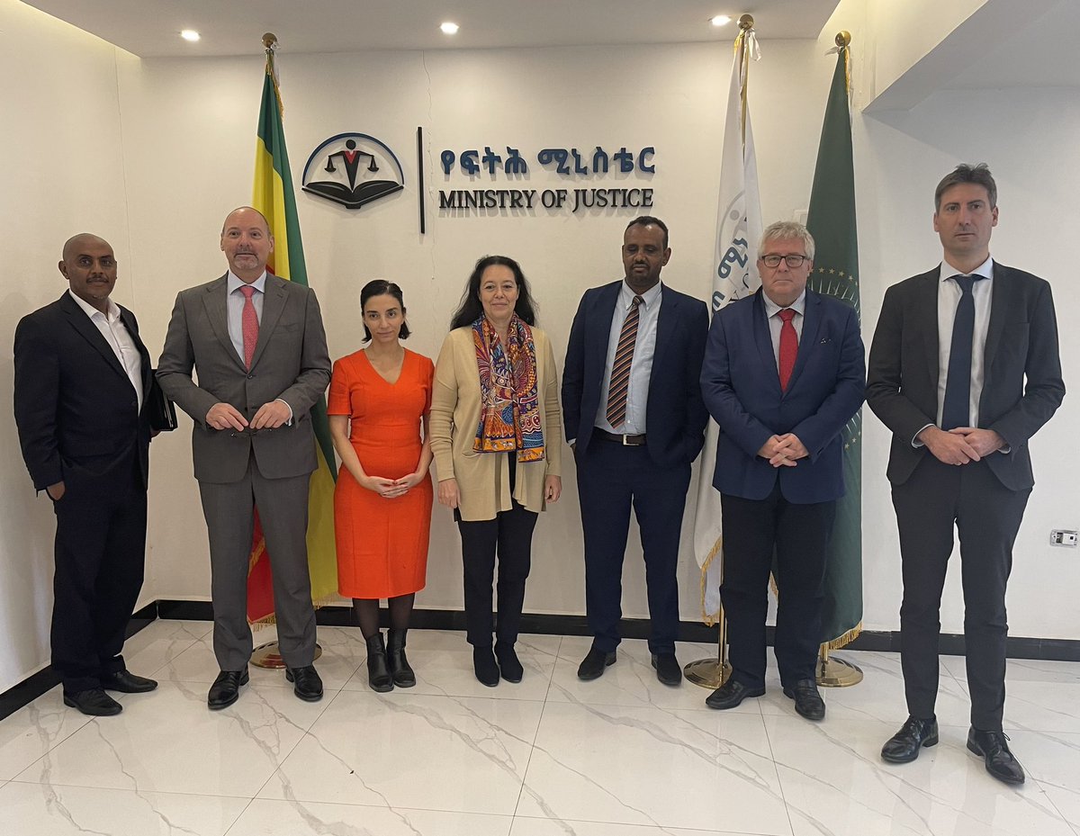 Thank you to European Parliament mission for coming to #Ethiopia this week. 

Multi-party visit focused on #HumanRights #TransitionalJustice, which EU keeps very high on bilateral EU-ETH agenda. 

@Europarl_EN @EP_ForeignAff @EP_HumanRights @MOJEthiopia @mfaethiopia @EUinEthiopia