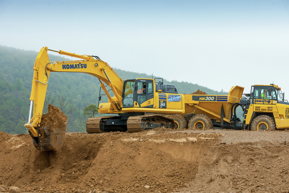 The HB365LC-3 hybrid excavator offers fast cycle times with a powerful responsive swing system. Before the end of the year, take advantage of special 0% financing for 48 months through Komatsu Financial when purchasing the HB365LC-3.