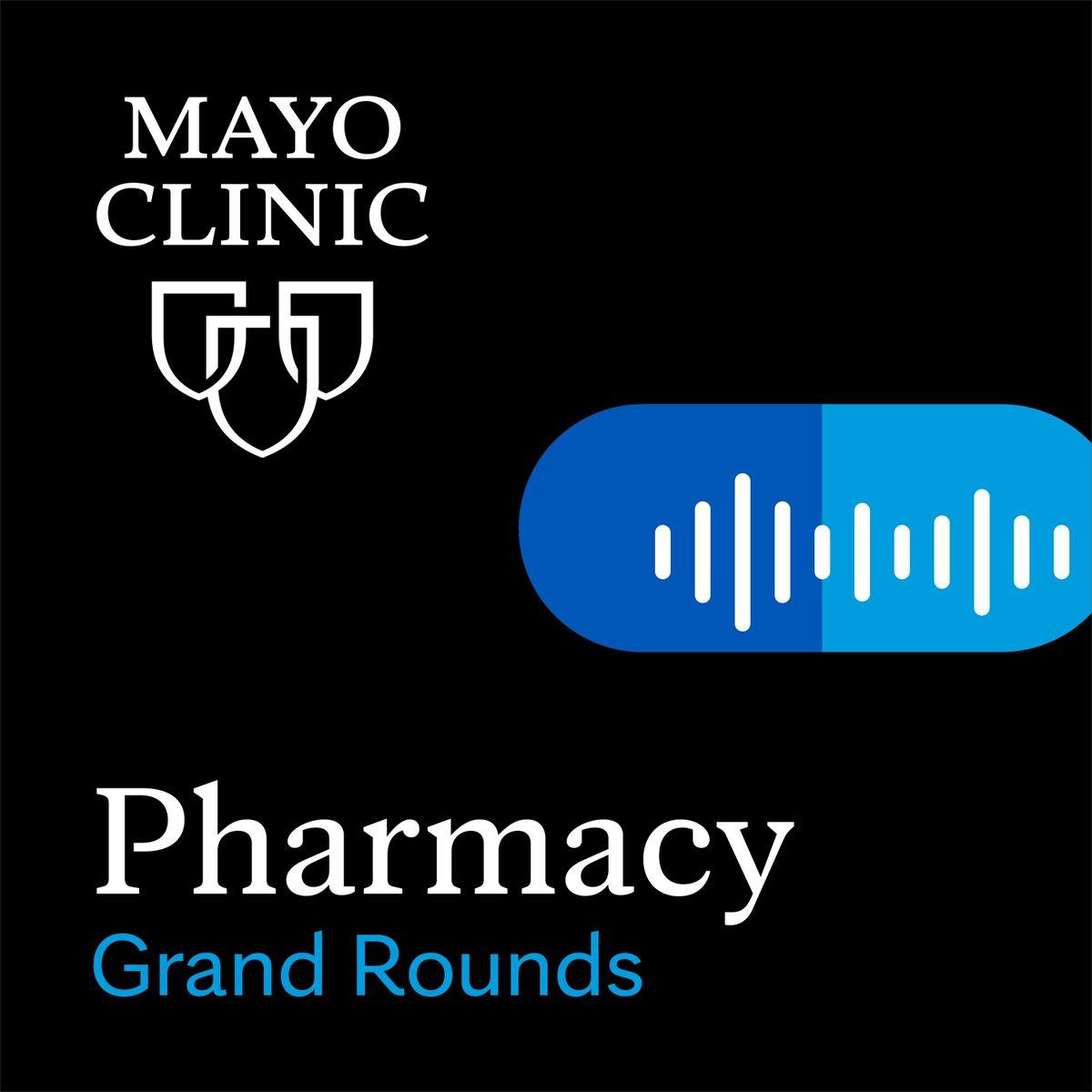 Subscribe now to the Mayo Clinic Pharmacy Grand Rounds podcast! This offer provides a year of on-demand access for #healthcare providers to view and claim unlimited credit for current and upcoming weekly series episodes. @MayoPharmRes #TwitteRx mayocl.in/3TxXgfy