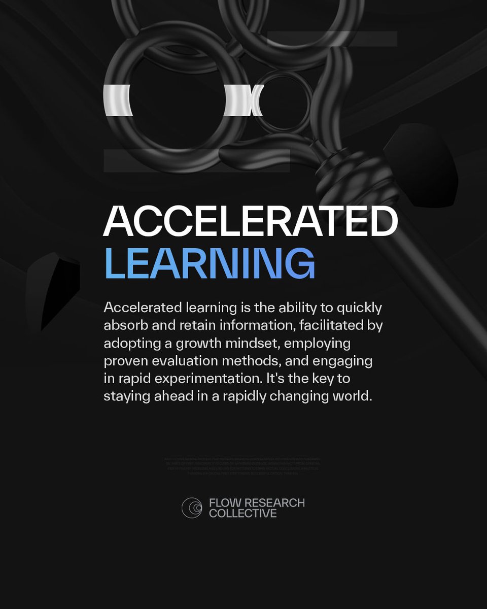 Supercharge your learning journey: Embrace a growth mindset, experiment rapidly, and conquer the fast-paced world of accelerated knowledge! 🚀💪 #AcceleratedLearning #GrowthMindse