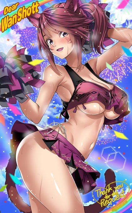 Skebにてご依頼主様の娘さん描かせて頂きました☺️ リクエスト誠にありがとうございました! 