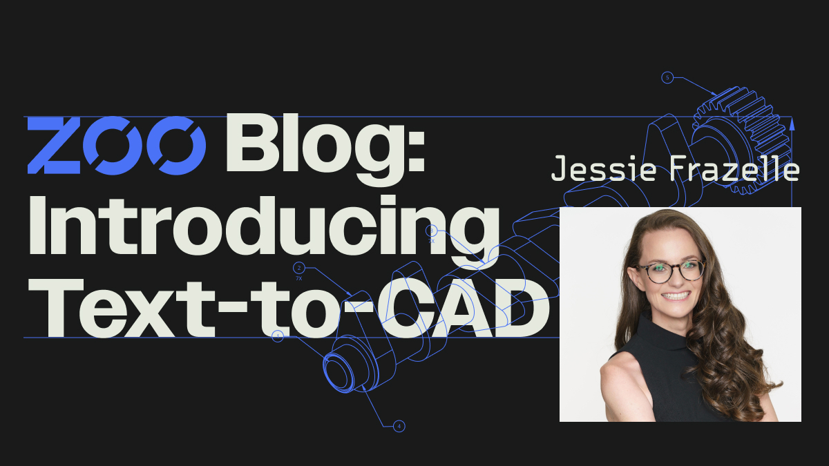 Very excited for the @zoodotdev rebrand and launching text-to-cad! Try it out in our discord discord.gg/JQEpHR7Nt2 or online text-to-cad.zoo.dev! More information here: zoo.dev/blog/introduci…