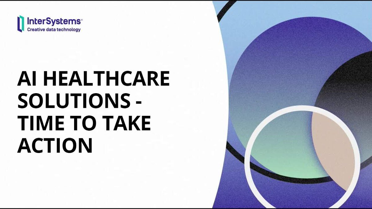 🏥 Watch this #video to learn about some recent #ML engagements @InterSystems is driving, including TrakCare predictive #analytics and examples from our @InterSystemsDev and partners 👇 community.intersystems.com/post/video-art… Enjoy! #GlobalSummit23