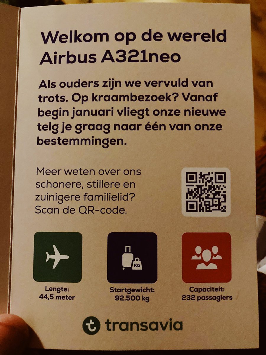 Geboortekaartje! 
De nieuwe A321neo