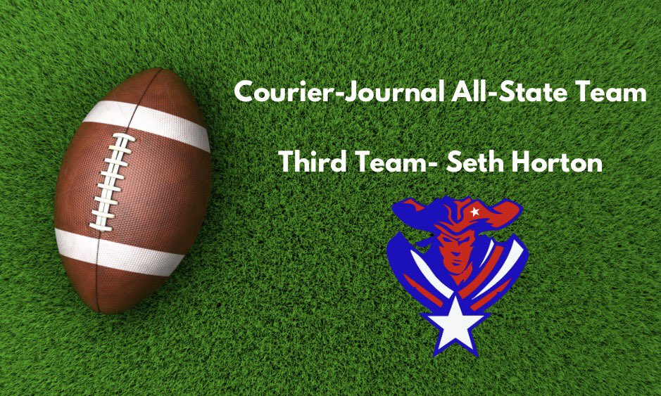 Congratulations to LCHS senior Seth Horton for being named to the Courier-Journal All-State Football Team! 

🔴 🏈 🔵
