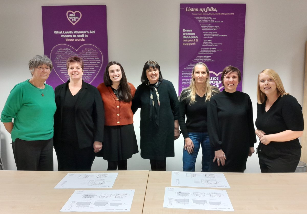 We visited @LeedsWomensAid to see how our £25,000 donation will be used to create a dedicated space for young people at their refuge. #Leeds