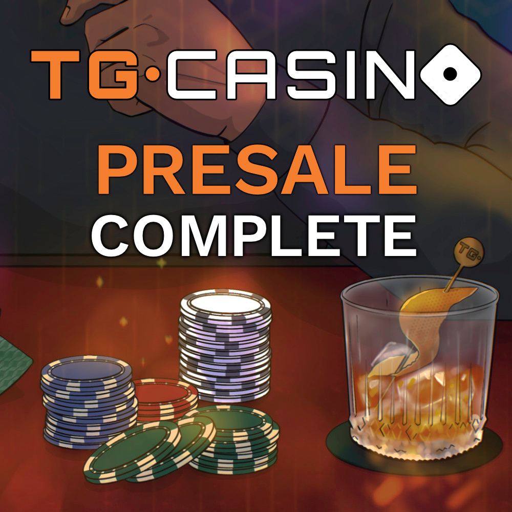 And with that, we have completed the $TGC presale! Congratulations to everyone on reaching $5 million🎰 Stay tuned for our launch on Thursday, 4th January 2024🤩