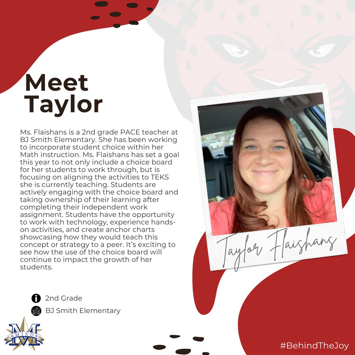 Meet Taylor Flaishans, a dedicated PACE teacher at BJ Smith Elementary School who is creating an opportunity for her students to experience CHOICE during math instruction with the use of a Choice Board. 🤩 Students have choice over where to start and pace! #JFL #SmithLeopards