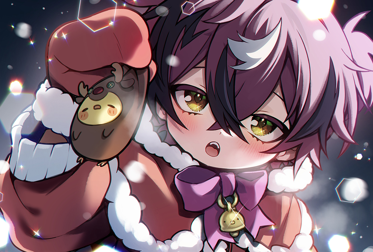 I'll pull pocopio santa's sled up in the sky💪🐤🛷💨 #Dropsights #pocopio, image size:1200x811