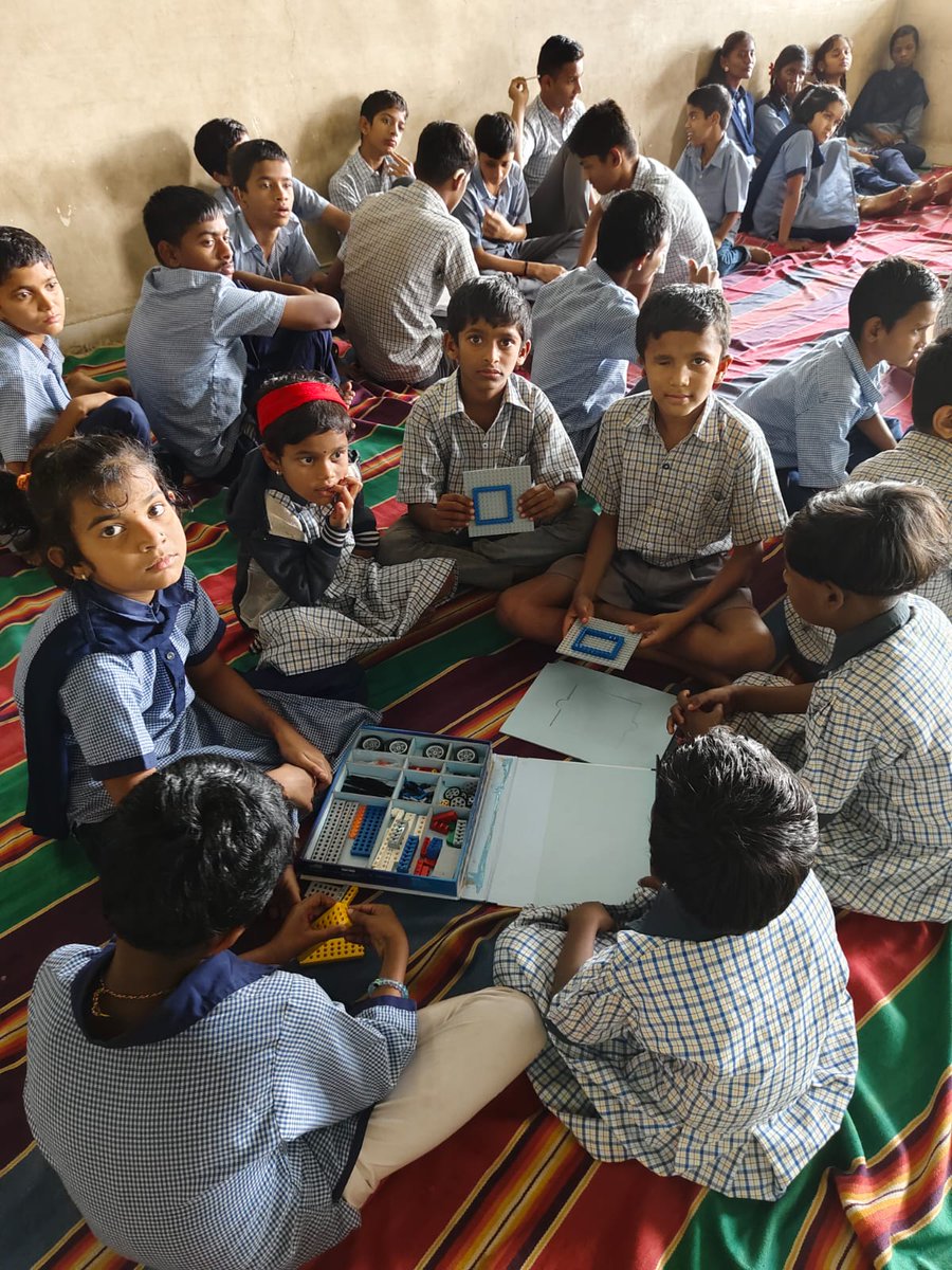 VaaniDCF's tweet image. Our STEM program, launched in Nov-2023 in partnership with #ShriSahuChhatrapatiApangKalyanSanstha Kagal, Kolhapur, is thriving! Huge applause to our dedicated teachers and enthusiastic kids. A big thank you to our philanthropic partner #ExxonMobil and technical partner, #Stemlabs