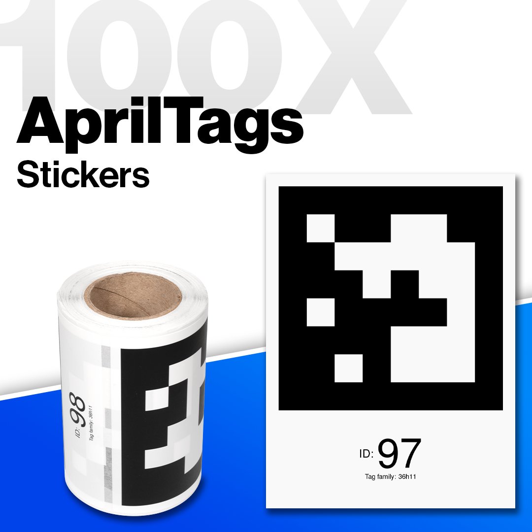 Laserscanningeu's tweet photo. Set of 100 AprilTags stickers - Now in the shop! 🛒✅

Do you need stick-on AprilTags that can be easily used by #photogrammetry, #robotics or augmented reality systems?

👉Read more: https://t.co/90RqLDRTPT

#ar #AprilTags #markers #capture https://t.co/6M5Btx0myP