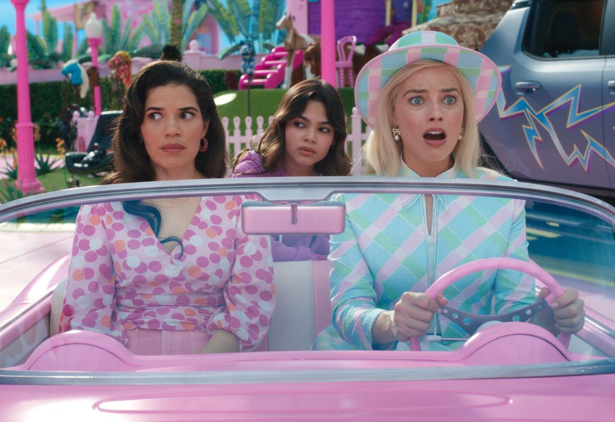 FilmUpdates's tweet photo. America Ferrera addresses the criticism that ‘BARBIE’ is an oversimplification of feminism: “We can know things and still need to hear them out loud. It can still be a cathartic. There are a lot of people who need Feminism 101, whole generations of girls who are just coming up now and who don’t have words for the culture that they’re being raised in. Also, boys and men who may have never spent any time thinking about feminist theory. If you are well-versed in feminism, then it might seem like an oversimplification, but there are entire countries that banned this film for a reason. To say that something that is maybe foundational, or, in some people’s view, basic feminism isn’t needed is an oversimplification.”

(https://t.co/OrVyIF0kAq)