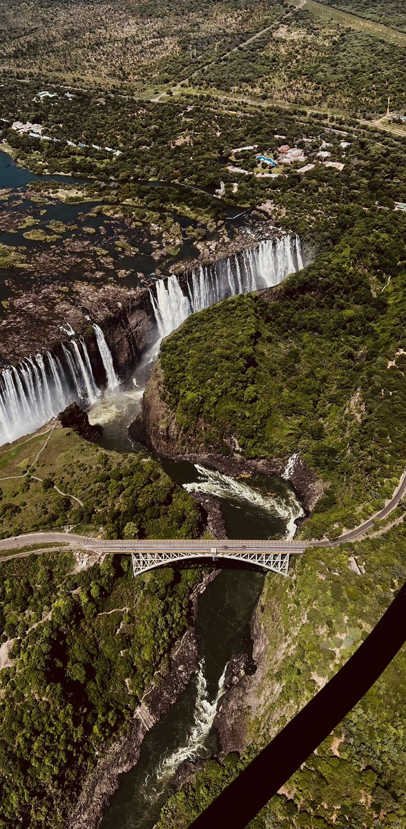 Aerial view of Victoria falls. FOR #Wallpapers #photography #NaturePhotography #beauty PICS, FOLLOW @Rivapalatio