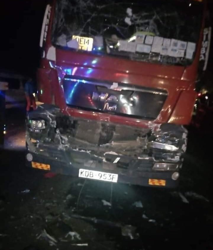 Nakuru - Eldoret highway last night