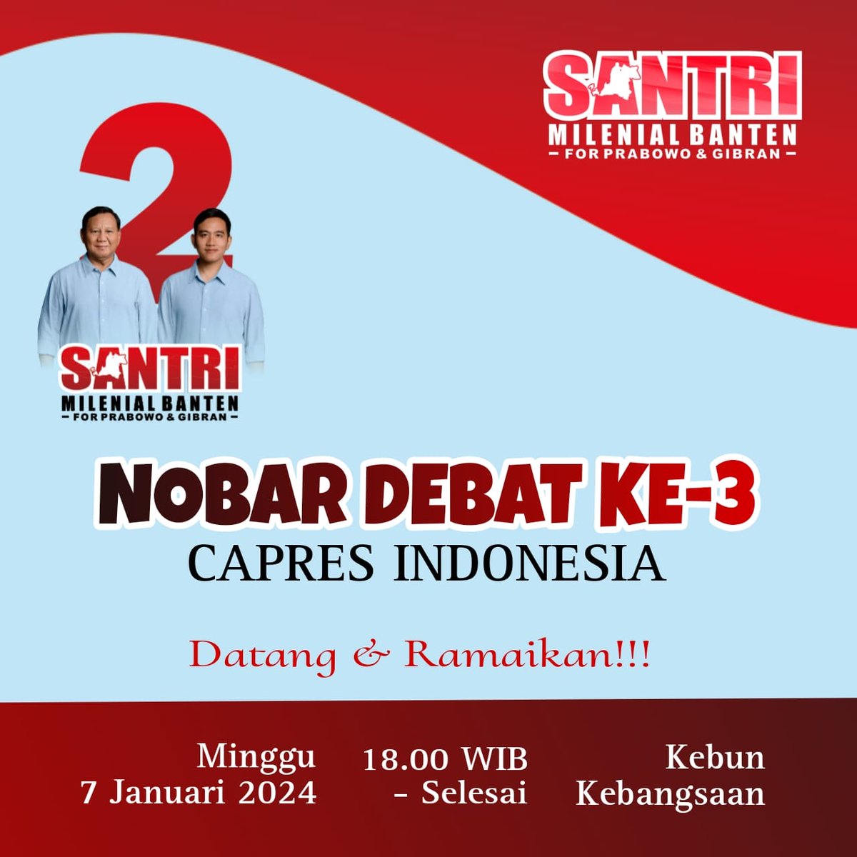 Santri Milenial Banten02 tweet media