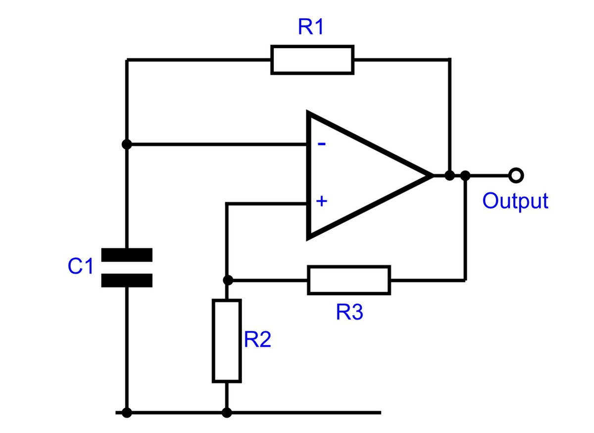 ElecNotes's tweet image. Op amps can easily be used to make a stable multivibrator circuit with just a few additional components.

Discover how: electronics-notes.com/articles/analo…

#opamp #operationalamplifuer #circuitdesign