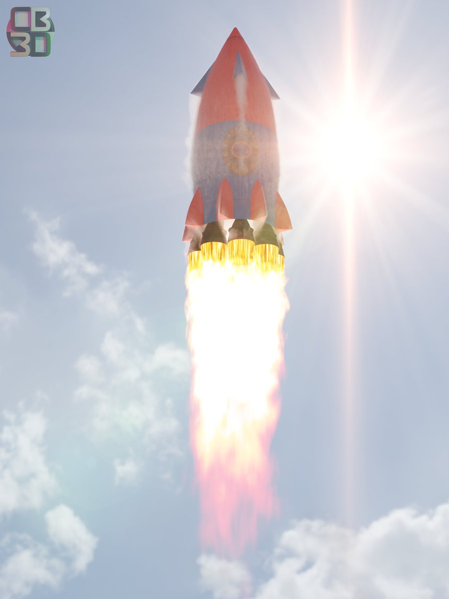 KidsDrawRockets's tweet photo. Render by: @C_Bass3d 
Drawing by: Samuel, Age 9
Submitted by @KBarlow48 
#KidsDrawRockets23 https://t.co/qEdMcRIdYE