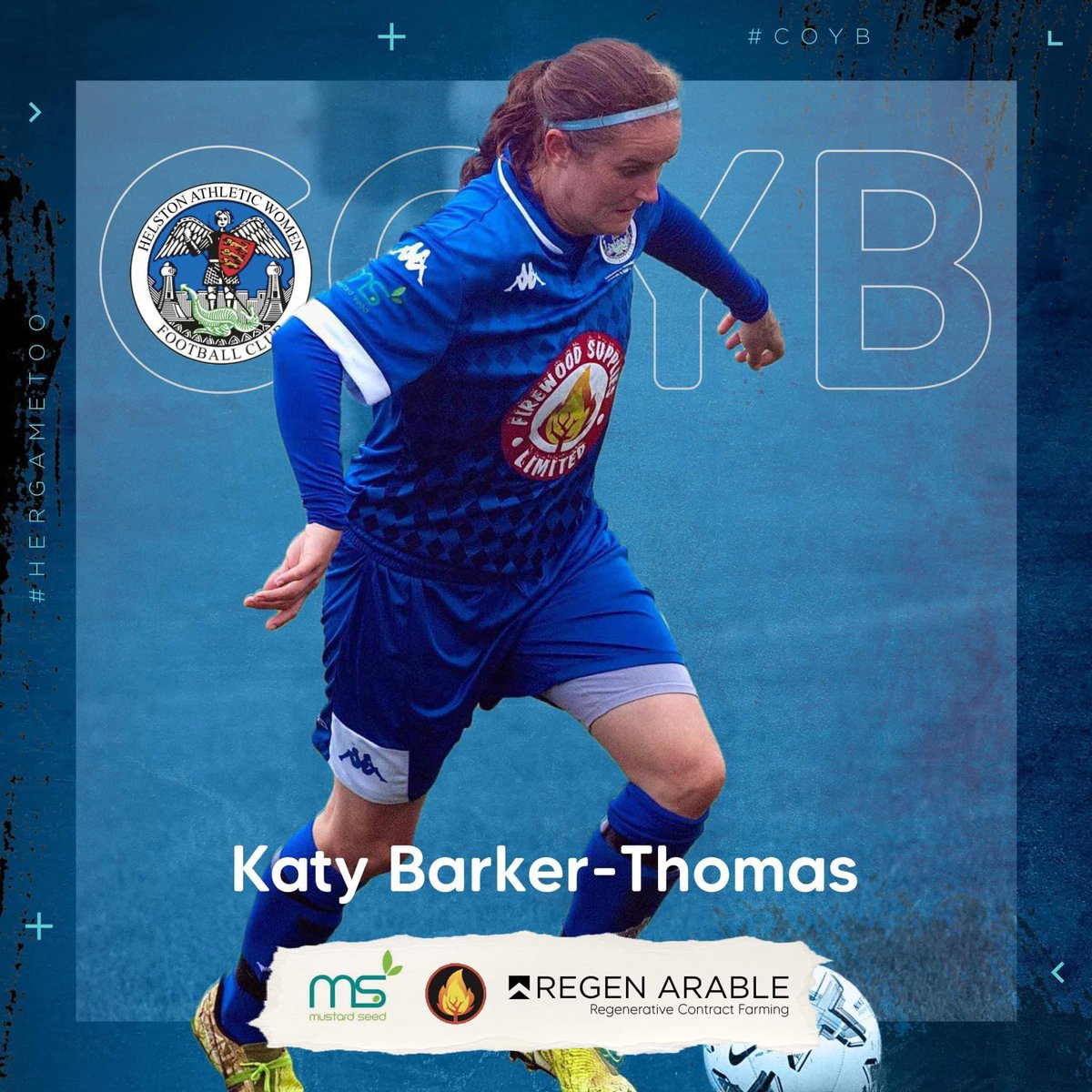 HelstonWomen's tweet photo. 2023-24 Squad - Katy Barker-Thomas

#helstonathleticwomen #squadprofiles #COYB #comeonyoublues #realiseyourpotential #womensfootball #countycup #swrwfl 💙🏆💙 https://t.co/0xvUjAk25d
