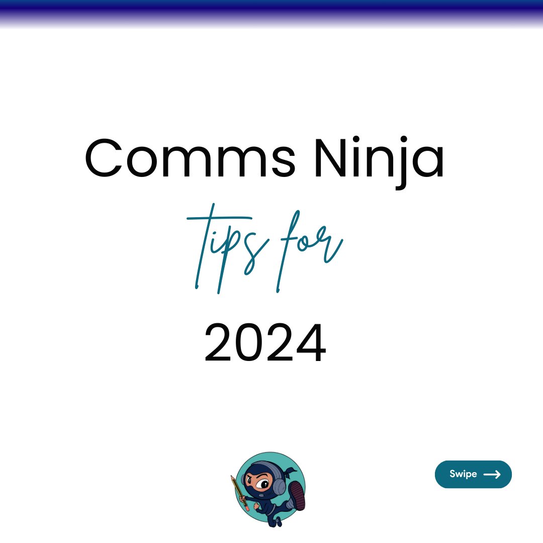 CommsNinja1's tweet photo. #CommsNinja experts spill the beans and unveil the secrets of 2024's communication landscape with tips on how to build a killer comms strategy.  Pro tip: It's not just communication; it's connection.  Reach out for all your communication needs.  
https://t.co/ruhmIfshAh https://t.co/GwivS1LIuo