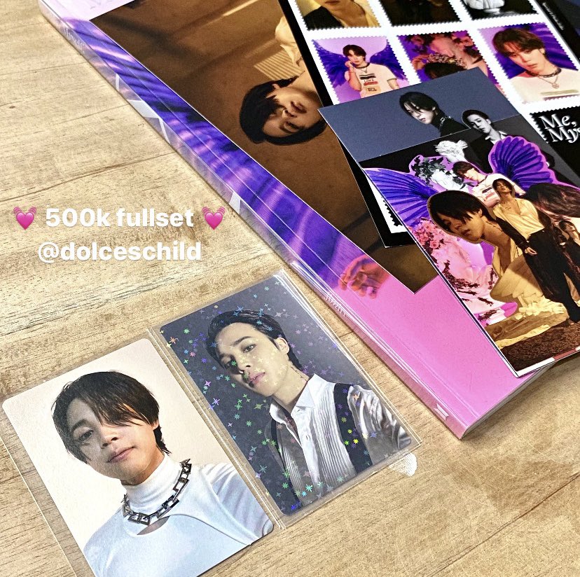 dolceschildd's tweet photo. [PLS HELP RT 💓]

Want To Sell / WTS
MERCH / PHOTOCARD BTS INA 💓

🎀 pc standard pb me myself jimin
🎀 photobook me myself jimin fullset 

��� incl freebies 
🐇 bisa nego 
📍 Bengkulu

Wts pc photocard bts mpc jimin jungkook taehyung jin suga namjoon jhope https://t.co/4P09mcIt6n