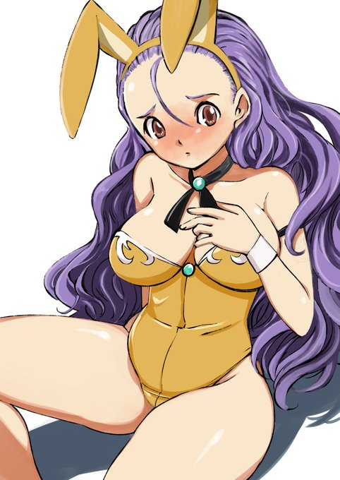 ゆめみる妖精の娘。#バニースーツ 