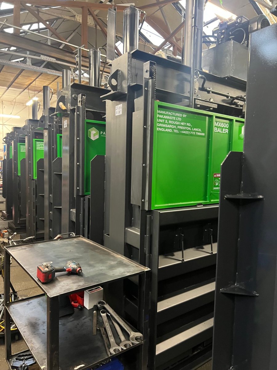 Pakawaste's tweet photo. lots of Mill Size balers going on Rental - 50kg Balers going on rental - Bespoke Compactors https://t.co/6LV7fqhcGU