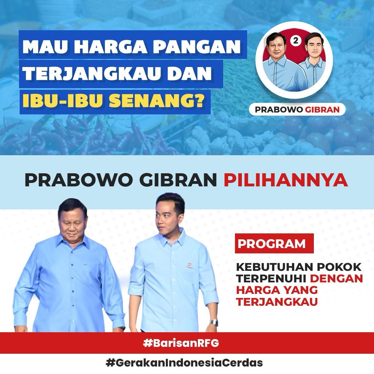 amnemsia's tweet photo. Kalau harga sembako murah ibu-ibu pasti senang hehehe
#RapatkanBarisanRFG https://t.co/gcq8Ffa9LG