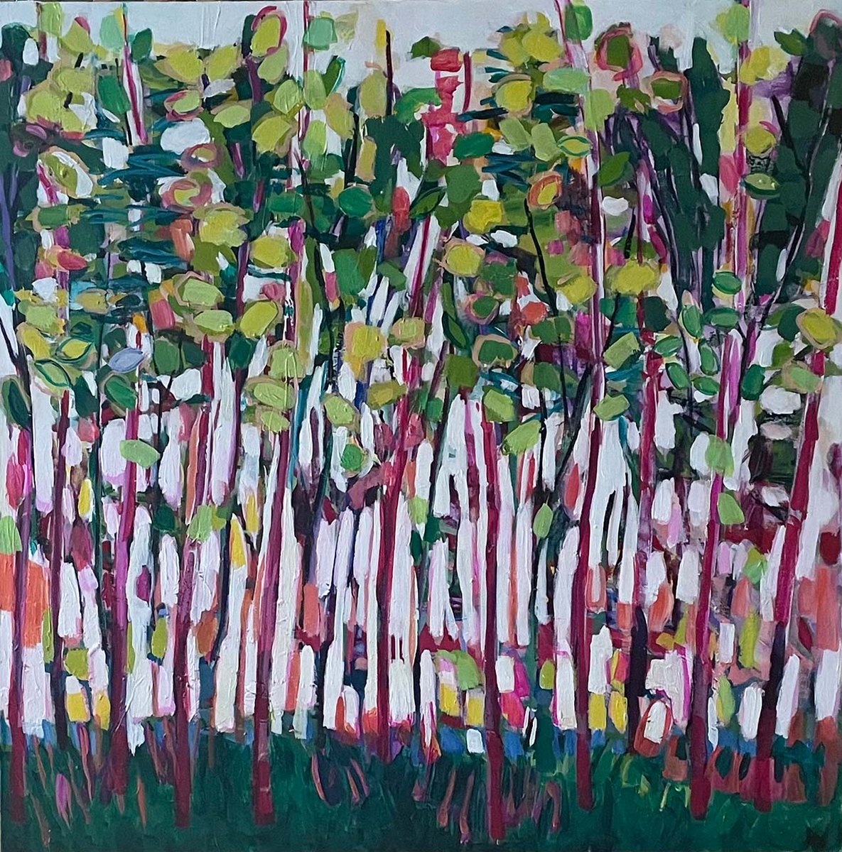 WomensArtForAll's tweet photo. Nina #Cherney (@NinaCherney) •Letting The Joy In• #WomensArt #ArtByWomen #WomenArtists https://t.co/7lUfCcYzSR