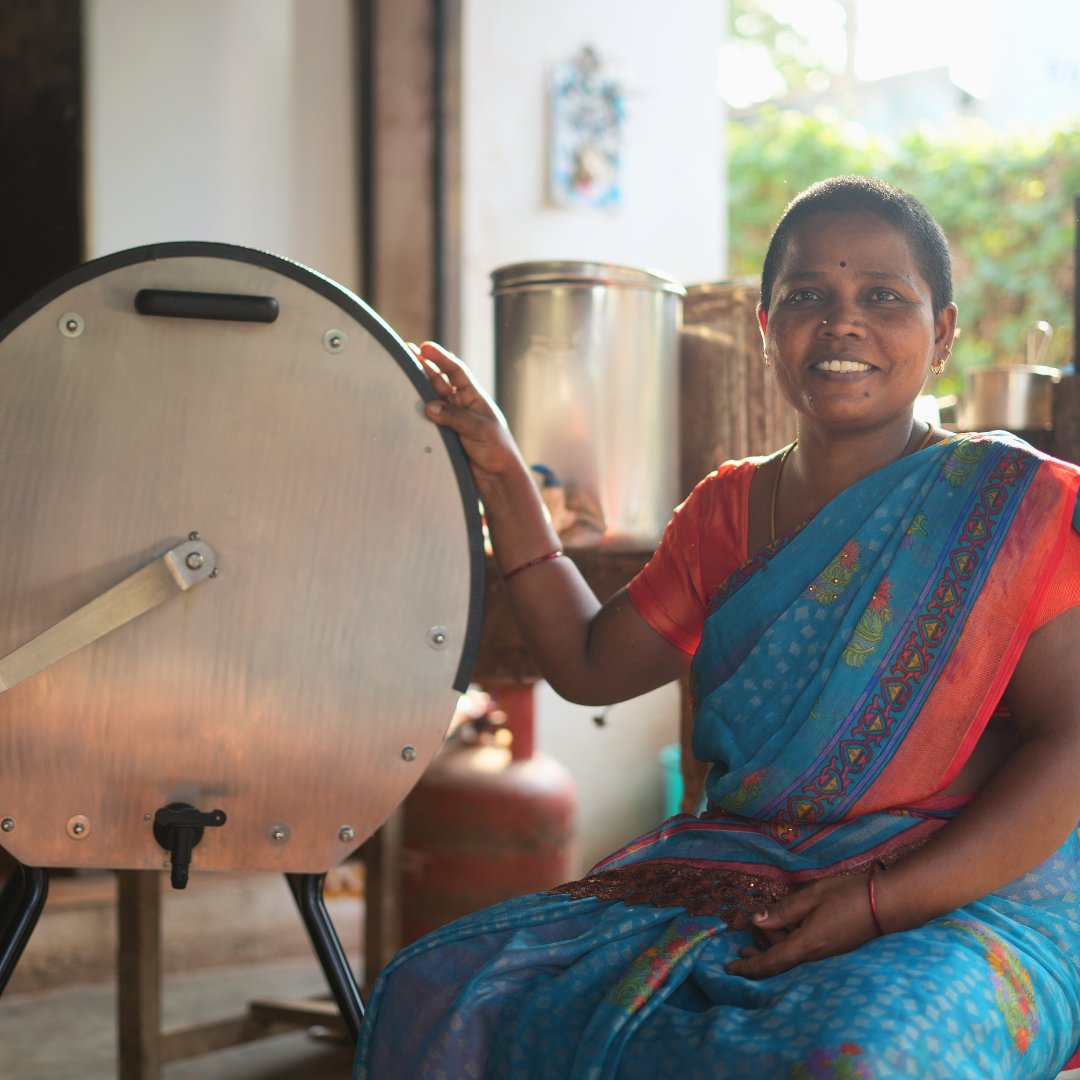 Behind every spin is a story. Discover Anjali's story on how the #DivyaWashingMachine is revolutionizing laundry for her at thewashingmachineproject.org