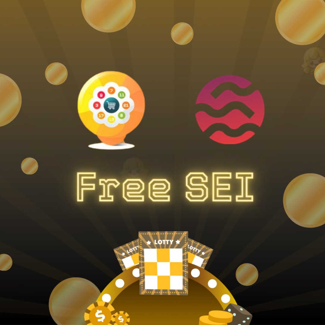 lottomktplace's tweet photo. FREE $SEI TOKENS 🤝

Hey there, lotto enthusiasts! We've got some awesome news for you. Lotty is giving away free $SEI 🔴💨token airdrops to ALL lotto ticket buyers for a limited time. Here's how you can qualify:

1. Purchase lottery tickets from https://t.co/eN25frM87D.
2. Tweet about your purchase on X and tag @lottomktplace.
3. Fill out the form at https://t.co/fL62Ky05bP and stay tuned for updates.

@lottylottocoin will airdrop $SEI directly to your wallets 👛🫡