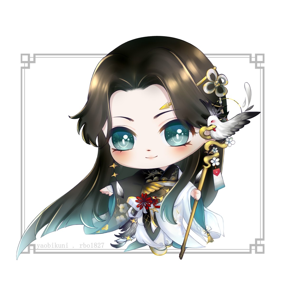 Realb1827's tweet photo. Yaobikuni 
#Onmyoji https://t.co/D1ucxsFoxE