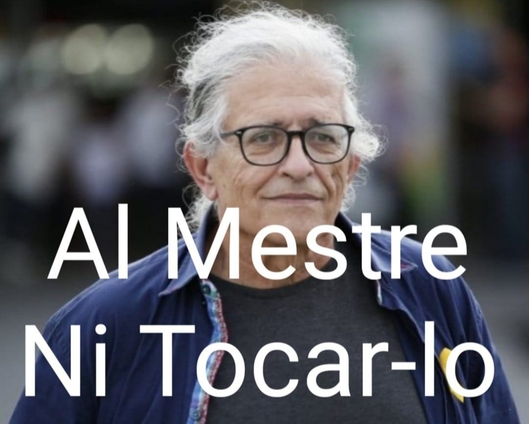 <a href="/ramoncotarelo/">Ramon Cotarelo</a> <a href="/psiborn/">La Psicòloga del Born</a> Molta gent estem amb tu, professor! Gràcies per la teva integritat, coherència, implicació, integració,parlàs molt bé el català i estimes la terra on has triat viure i defensar-la d'un estat que ens menysprea i extorsiona! Més persones dignes com tu necessitem a Catalunya! 👏😘