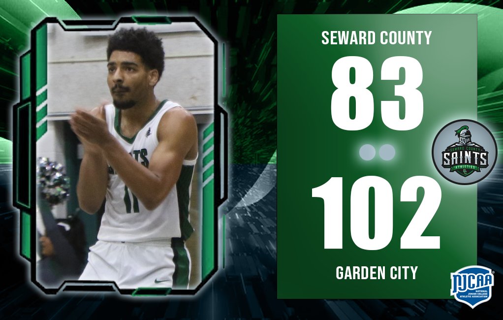 SewardSaints's tweet photo. MBB | Final vs. Garden City
Saints give up a hundred points in a 102-83 loss to Garden City on the road
Whitlock scored a team high of 19 points while Riddlespurger hit five threes for 16 points in his debut. https://t.co/fZUbVMB0Fu