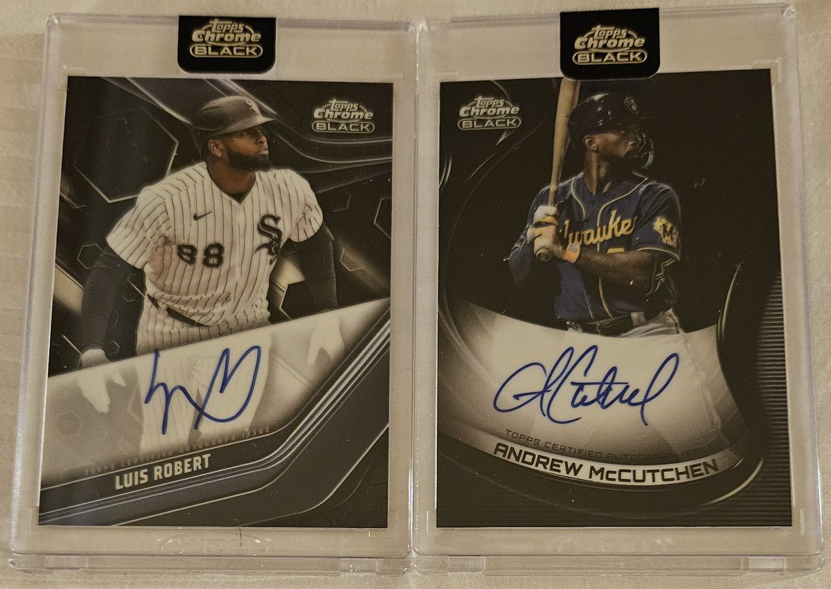 3bangerbreaks's tweet photo. #TBBDraft - 2022 + 2023 #Topps #Chrome #Black #Baseball #Hobby #Box #Break

🔴#Bonus #Blasters - 2022 Chrome + 2023 #Update #Series

#TBBCrew #TBBDraft #TBBRazz #MLB #BreakCredit #LuisRobert #AndrewMcCutchen #Encased #Autographs #Numbered #ByronBuxton #BoBichette #GunnarHenderson https://t.co/8VdDi2fNJP